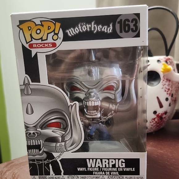 Funko Other - Funko Pop! Rocks Motörhead Warpig Silver and Red Figure